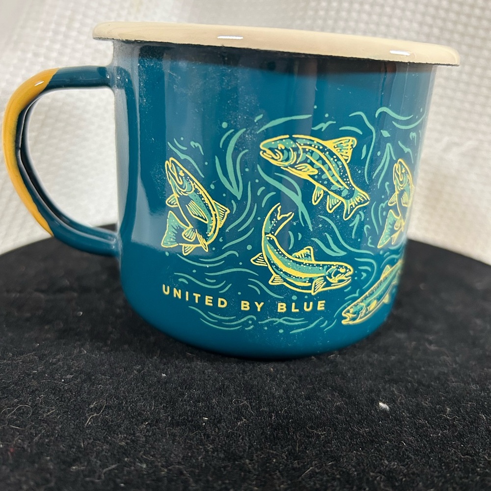 United By Blue Ocean Blue Fish Mug